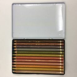 09-FW12 - Conte 水彩鉛筆12色鐵盒 2