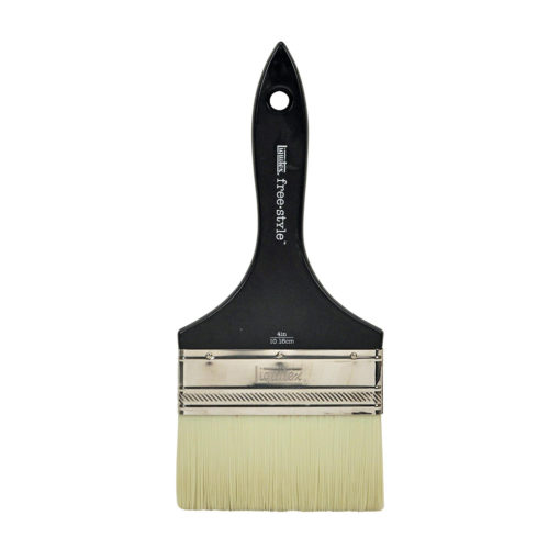 094376976380-Liquitex PROFESSIONAL FREESTYLE LARGE SCALE BRUSH BROAD FLAT_VARNISH 4-INCH SHORT HANDLE