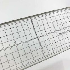 四邊鋼邊切割尺 CTS-20 (附皮套) 日本製 (3)